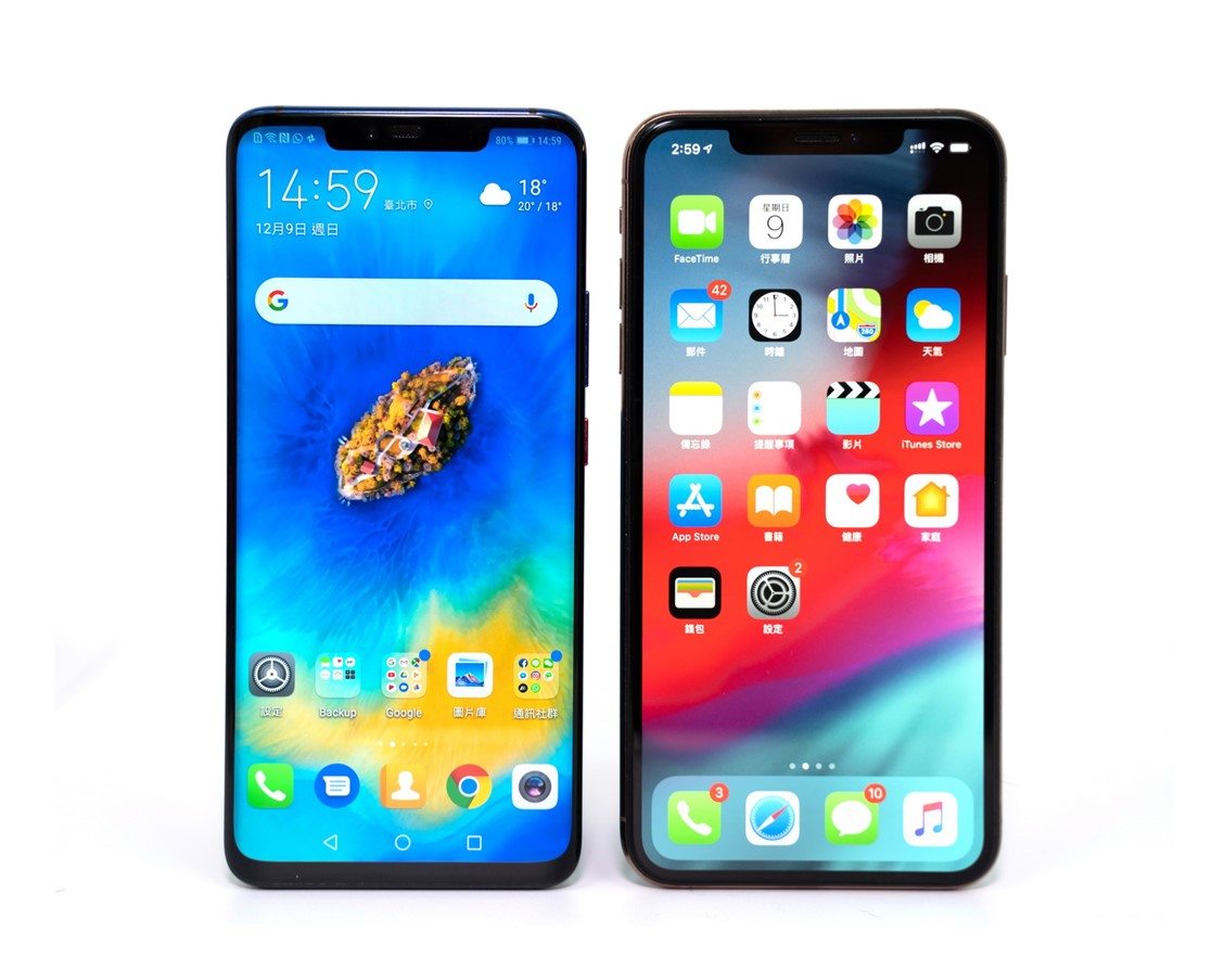 誰是 2018 最強旗艦機？HUAWEI Mate20 Pro 抓對廝殺 Apple iPhone Xs Max 來了！顏值 / 拍照 / 性能一起比高下！ @3C 達人廖阿輝