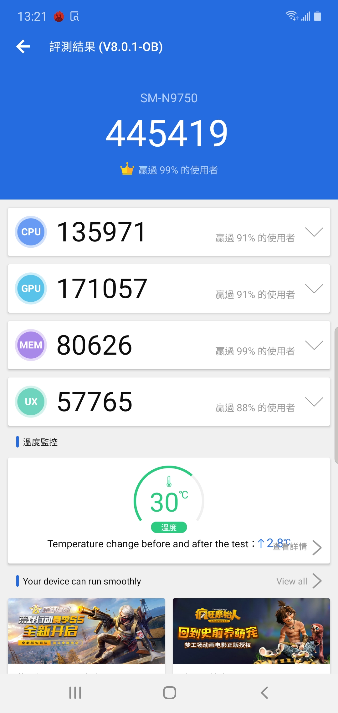 三星 Galaxy Note 10+ 性能速報 – 性能電力測試 +遊戲實測 + 歷代機型比較 @3C 達人廖阿輝 三星 Galaxy Note 10+ 性能速報 – 性能電力測試 +遊戲實測 + 歷代機型比較 @3C 達人廖阿輝