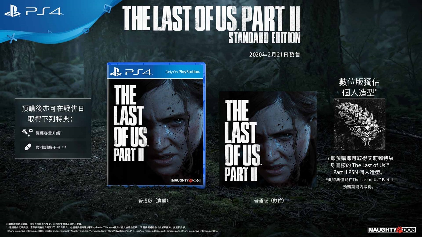 最後生還者二代要來啦！The Last of Us Part II 中英文合版將於 2020 年 2 月 21 日發售 @3C 達人廖阿輝