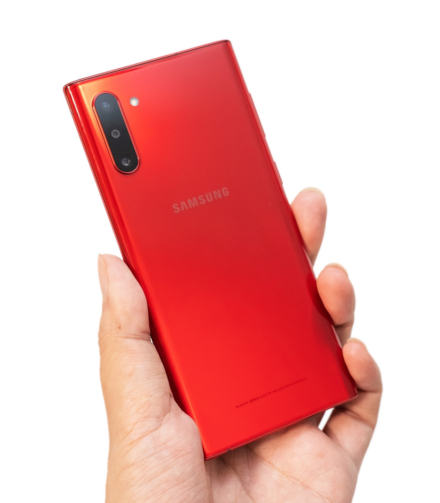 超美三星 Galaxy Note 10 紅色機看過沒？沒看過實機開箱給你看！ @3C 達人廖阿輝