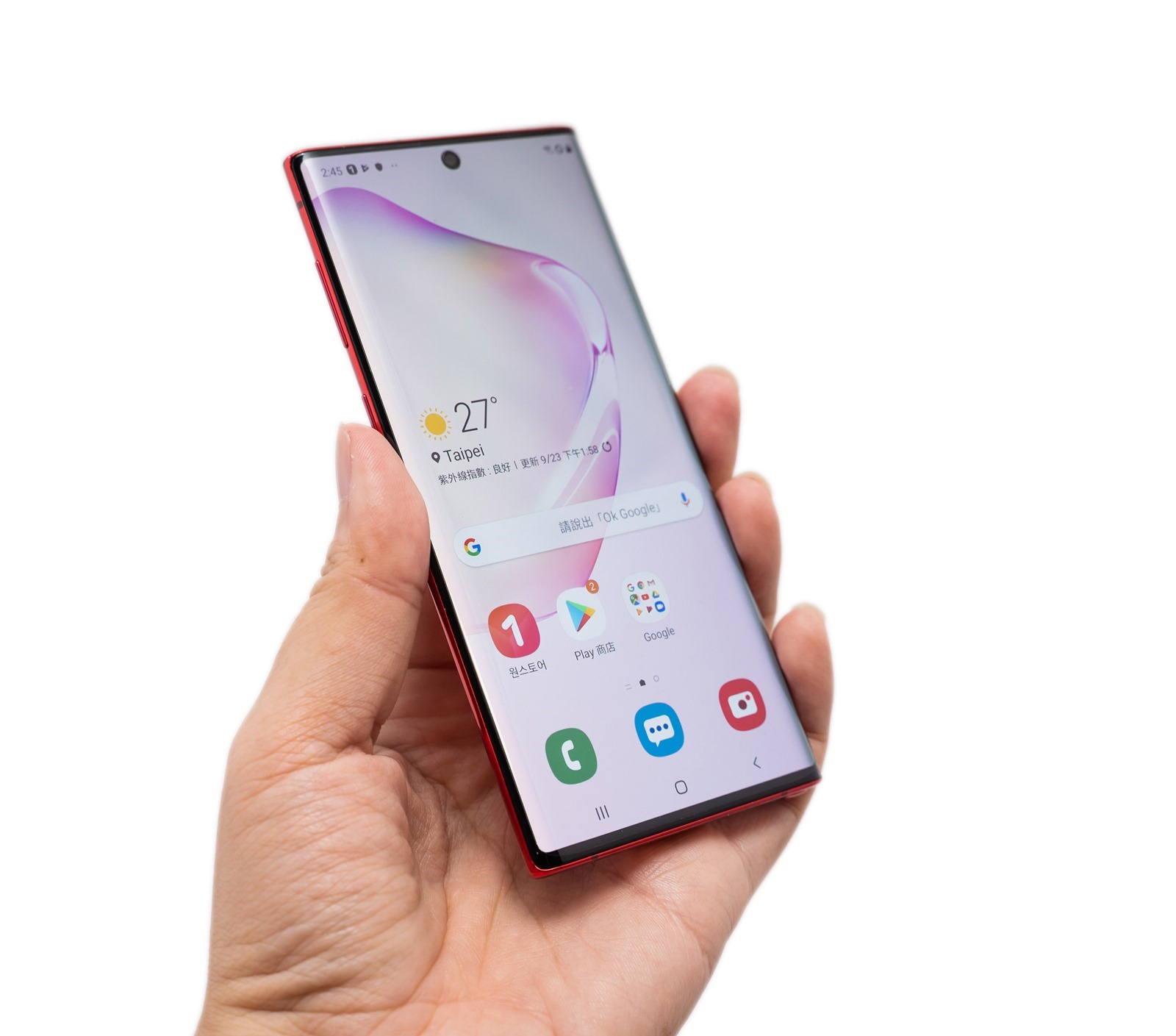 超美三星 Galaxy Note 10 紅色機看過沒？沒看過實機開箱給你看！ @3C 達人廖阿輝