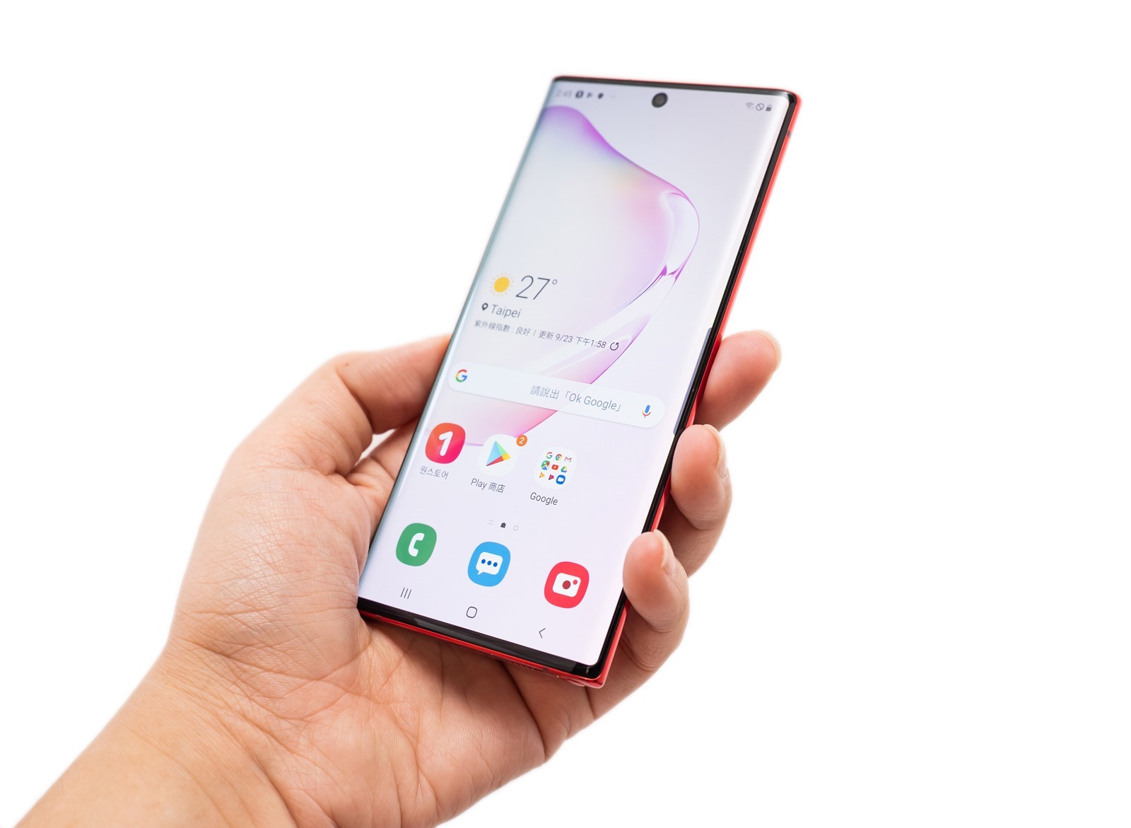 超美三星 Galaxy Note 10 紅色機看過沒？沒看過實機開箱給你看！ @3C 達人廖阿輝