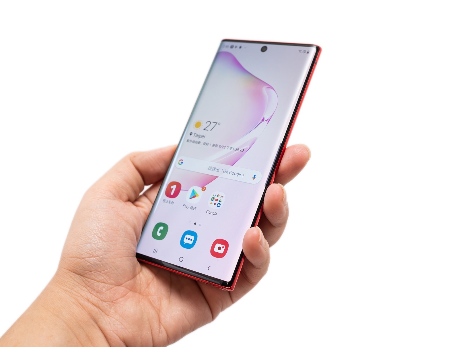 超美三星 Galaxy Note 10 紅色機看過沒？沒看過實機開箱給你看！ @3C 達人廖阿輝