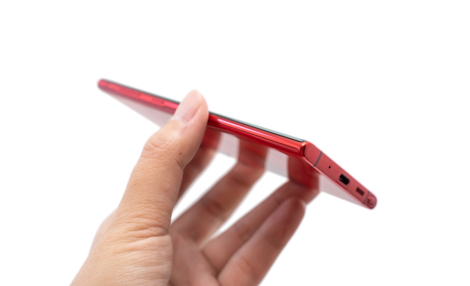 超美三星 Galaxy Note 10 紅色機看過沒？沒看過實機開箱給你看！ @3C 達人廖阿輝