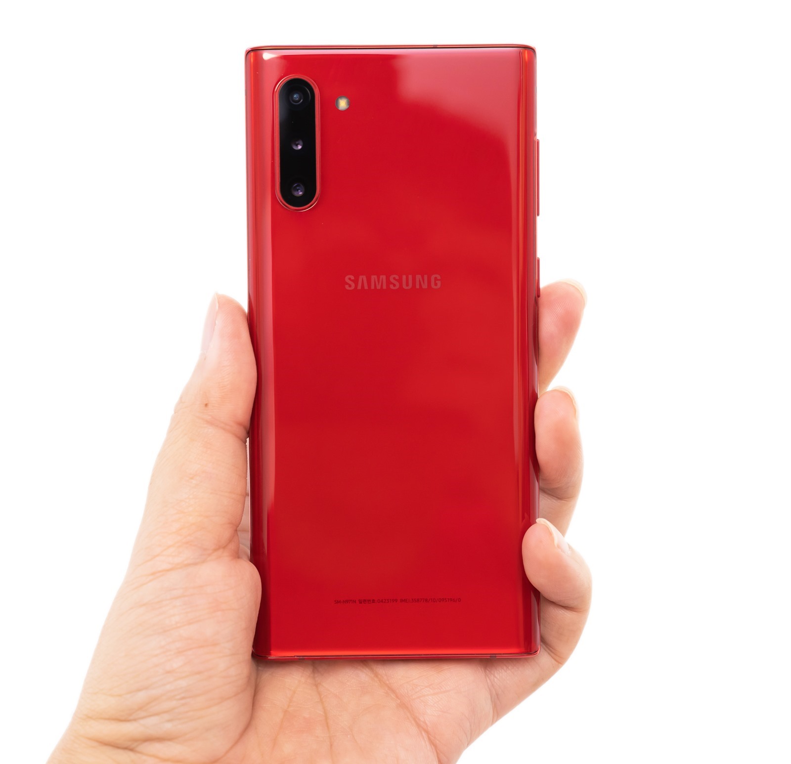 超美三星 Galaxy Note 10 紅色機看過沒？沒看過實機開箱給你看！ @3C 達人廖阿輝