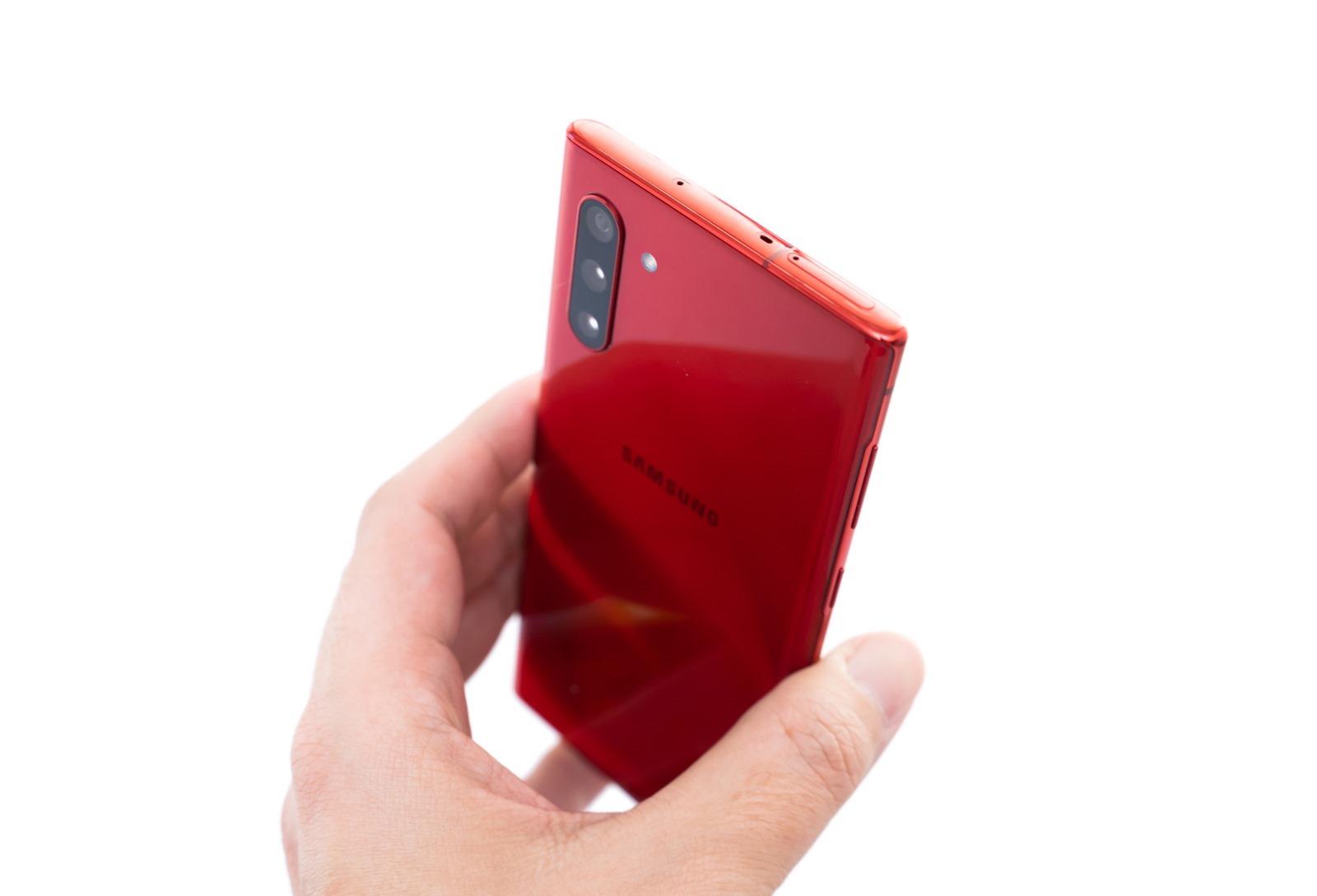 超美三星 Galaxy Note 10 紅色機看過沒？沒看過實機開箱給你看！ @3C 達人廖阿輝