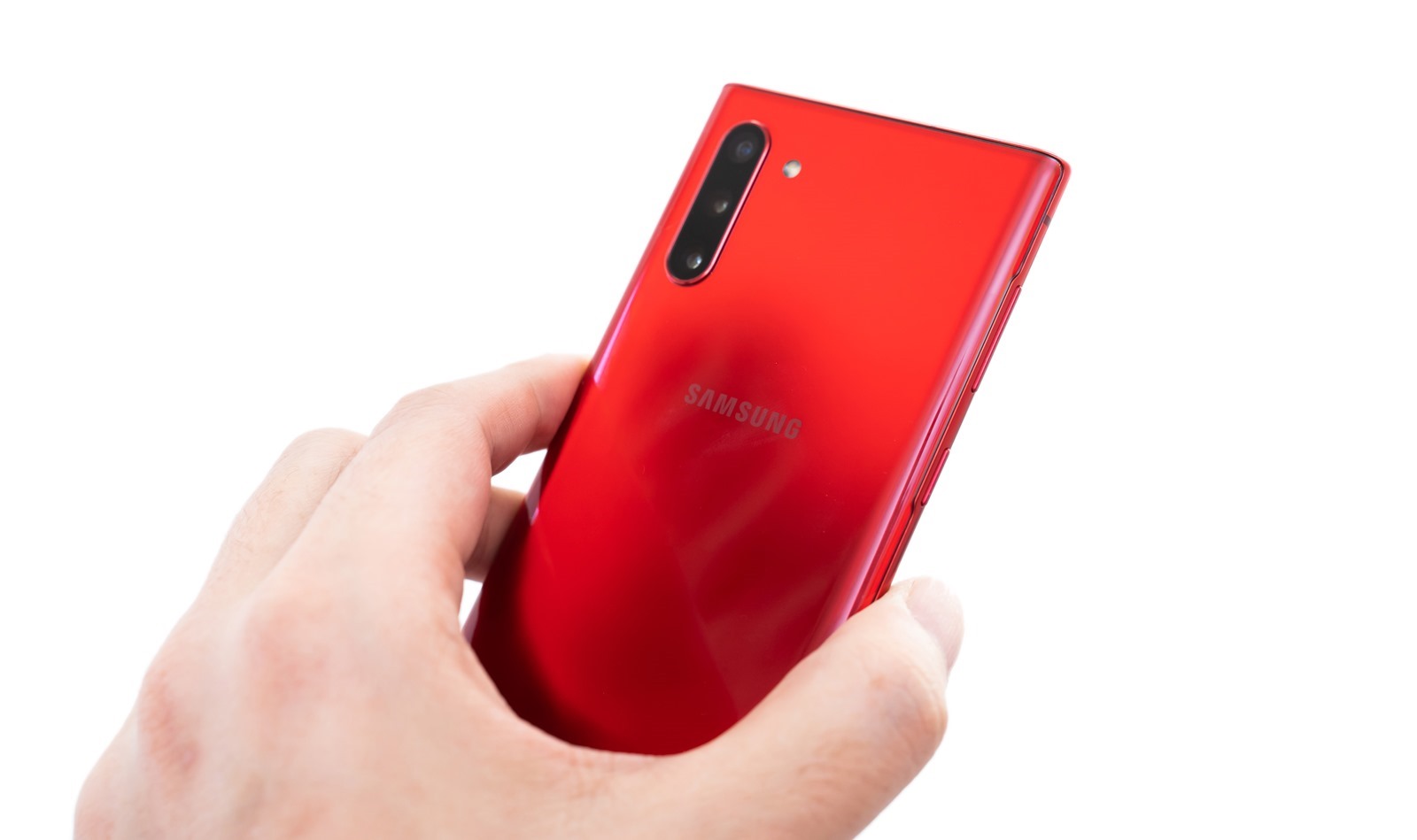 超美三星 Galaxy Note 10 紅色機看過沒？沒看過實機開箱給你看！ @3C 達人廖阿輝
