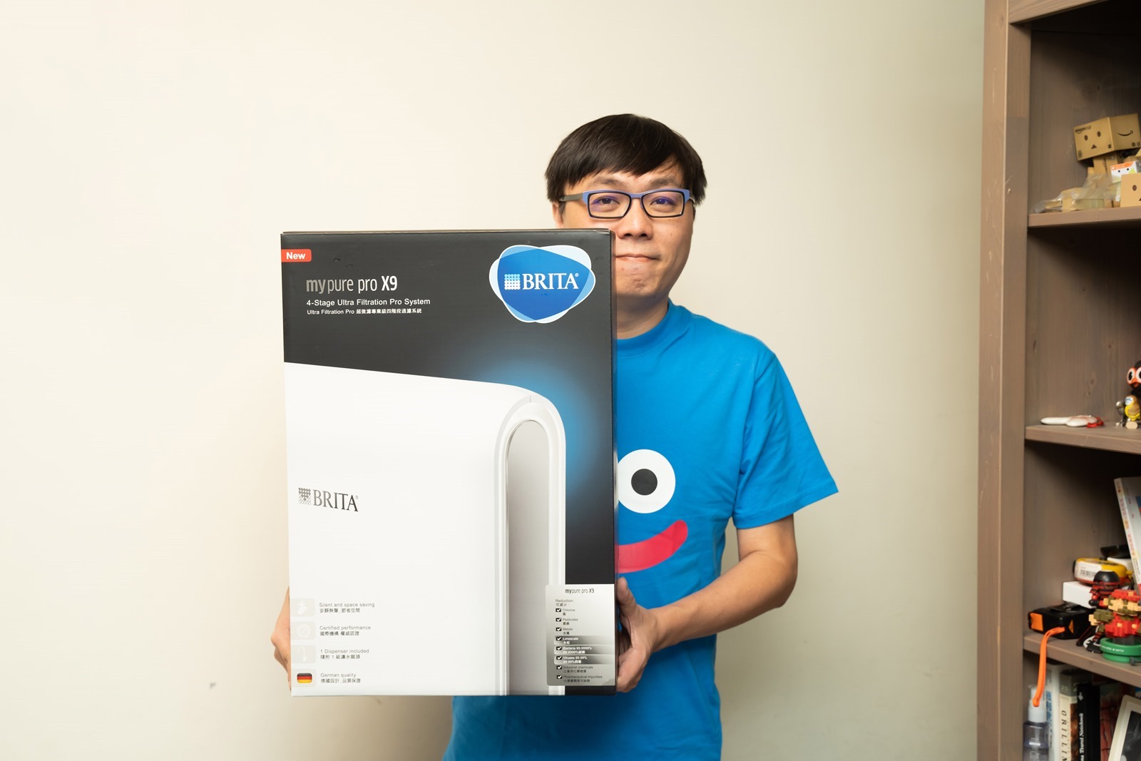 免插電！BRITA mypure pro X9 專業級旗艦淨水系統，100% 濾淨你喝進身體的每一口水 @3C 達人廖阿輝