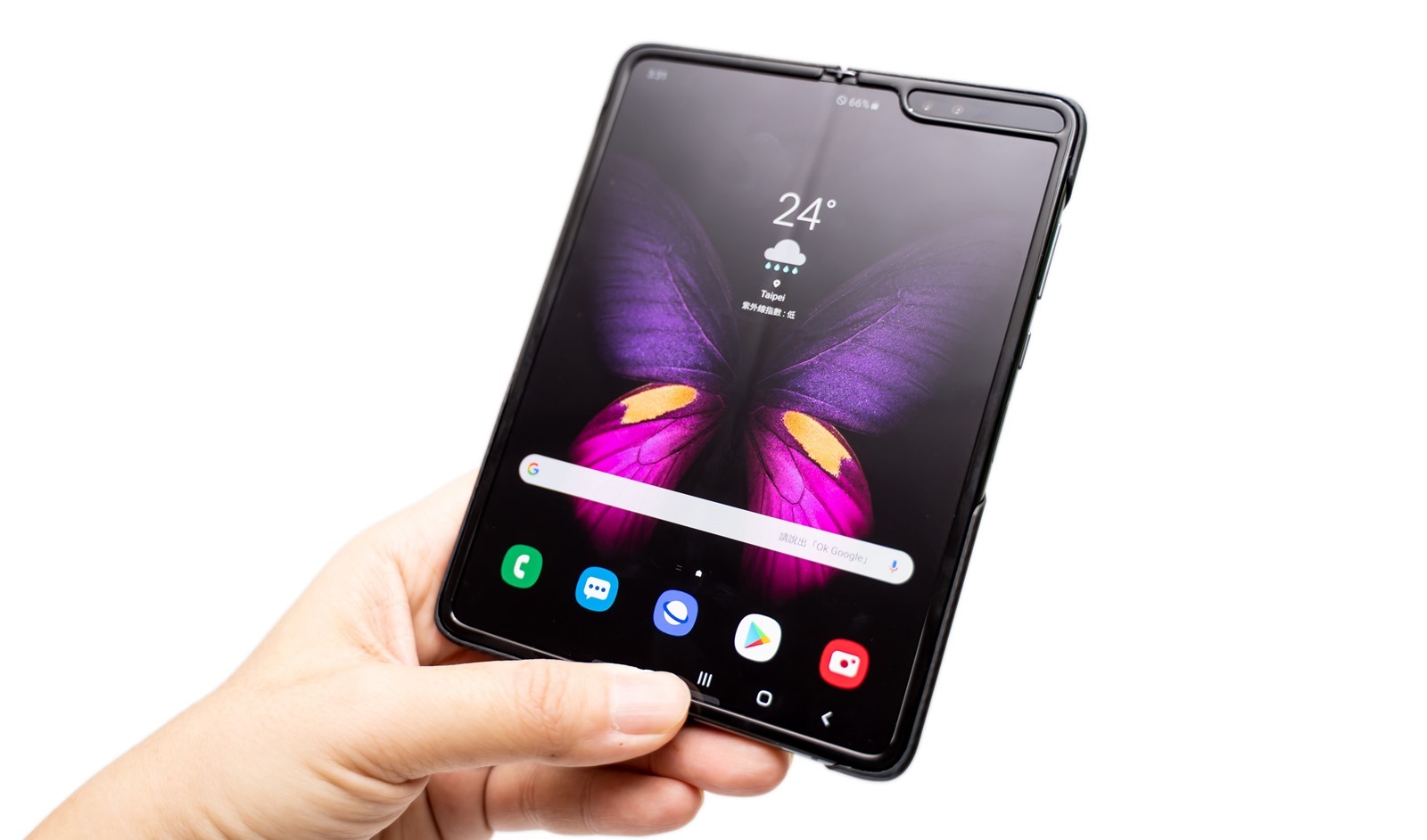 六萬多一台手機還是好想要！三星 Galaxy Fold 折疊螢幕手機開箱分享 @3C 達人廖阿輝