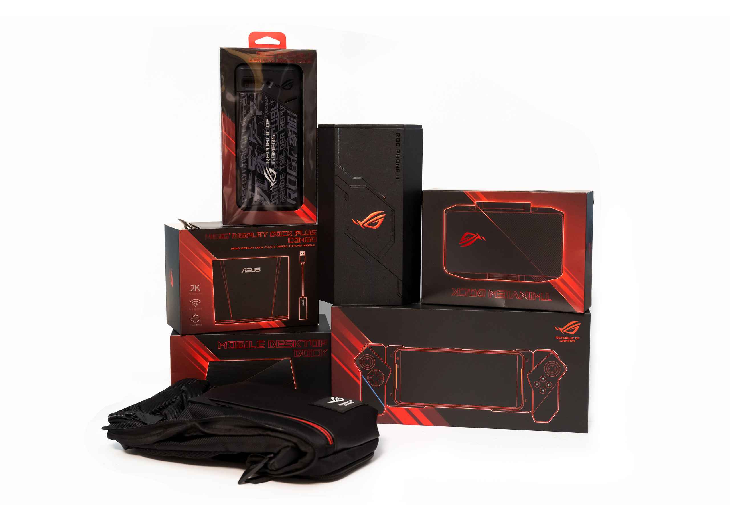 最強遊戲手機就是 ROG Phone II！(1) 手機開箱！S855+處理器+6000mAh 頂天性能電力怪獸！120Hz 螢幕滿滿電競元素 @3C 達人廖阿輝