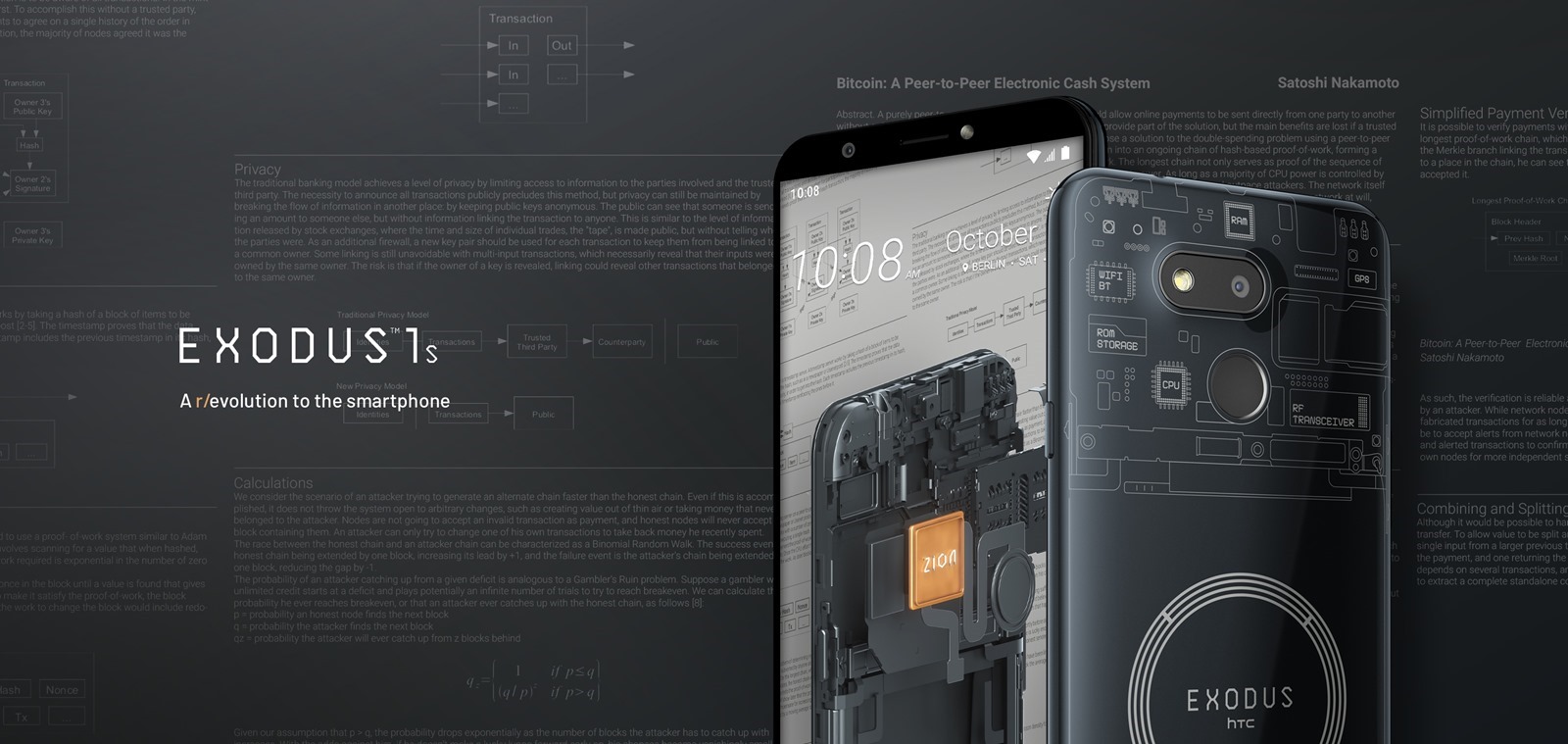 HTC 推出 EXODUS 1s 全球首款原生支援完整比特幣節點的智慧型手機 @3C 達人廖阿輝