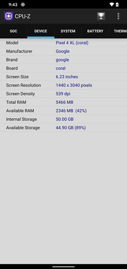 Pixel 4 XL 性能電力實測，終於攻上 6GB！電池 3700mAh 表現如何？ @3C 達人廖阿輝