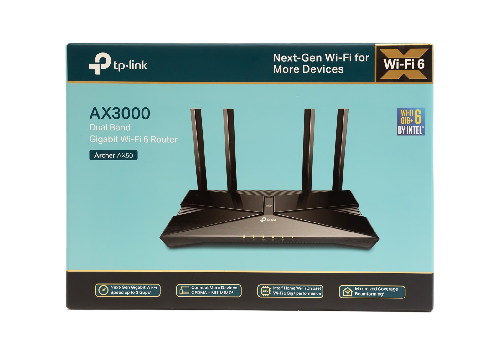 Wi-Fi6 / 802.11ax 也能平價升級！Archer AX50 開箱介紹分+ 實測@3C 達人廖阿輝