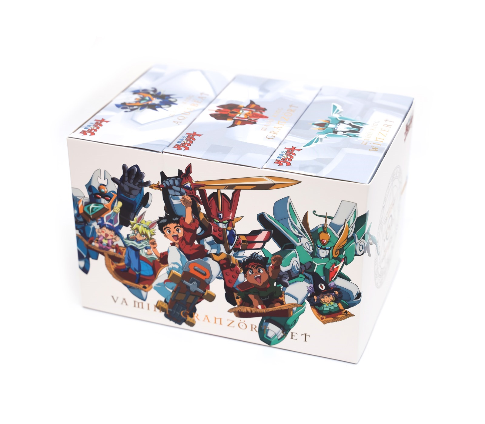 超迷你可變形！MegaHouse Variable Action MINI 魔動王套裝（火王 / 風王 / 水王）開箱分享！ @3C 達人廖阿輝