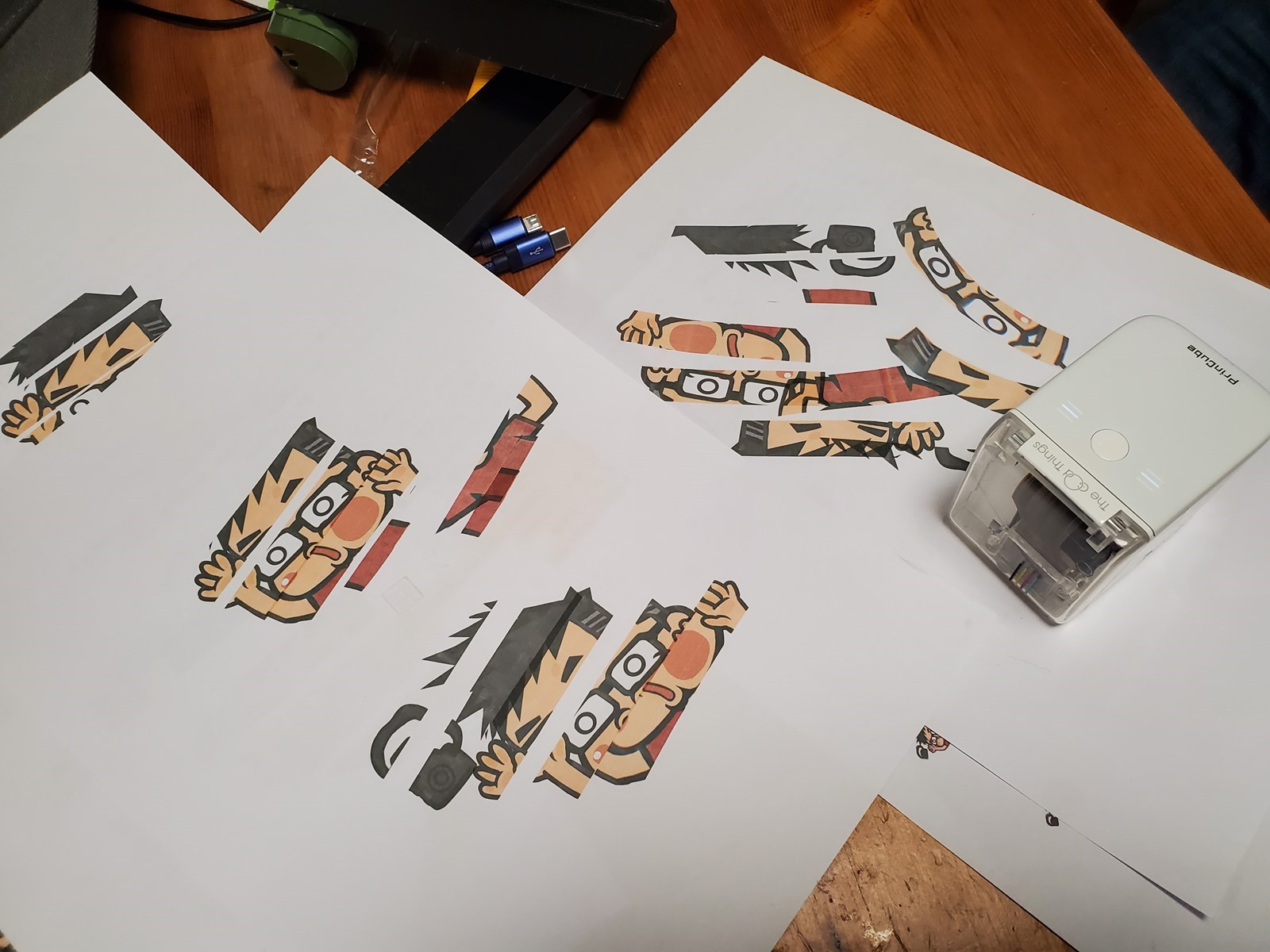 隨手印突破列印傳統限制！PrinCube 口袋印表機開箱 + 實測 @3C 達人廖阿輝