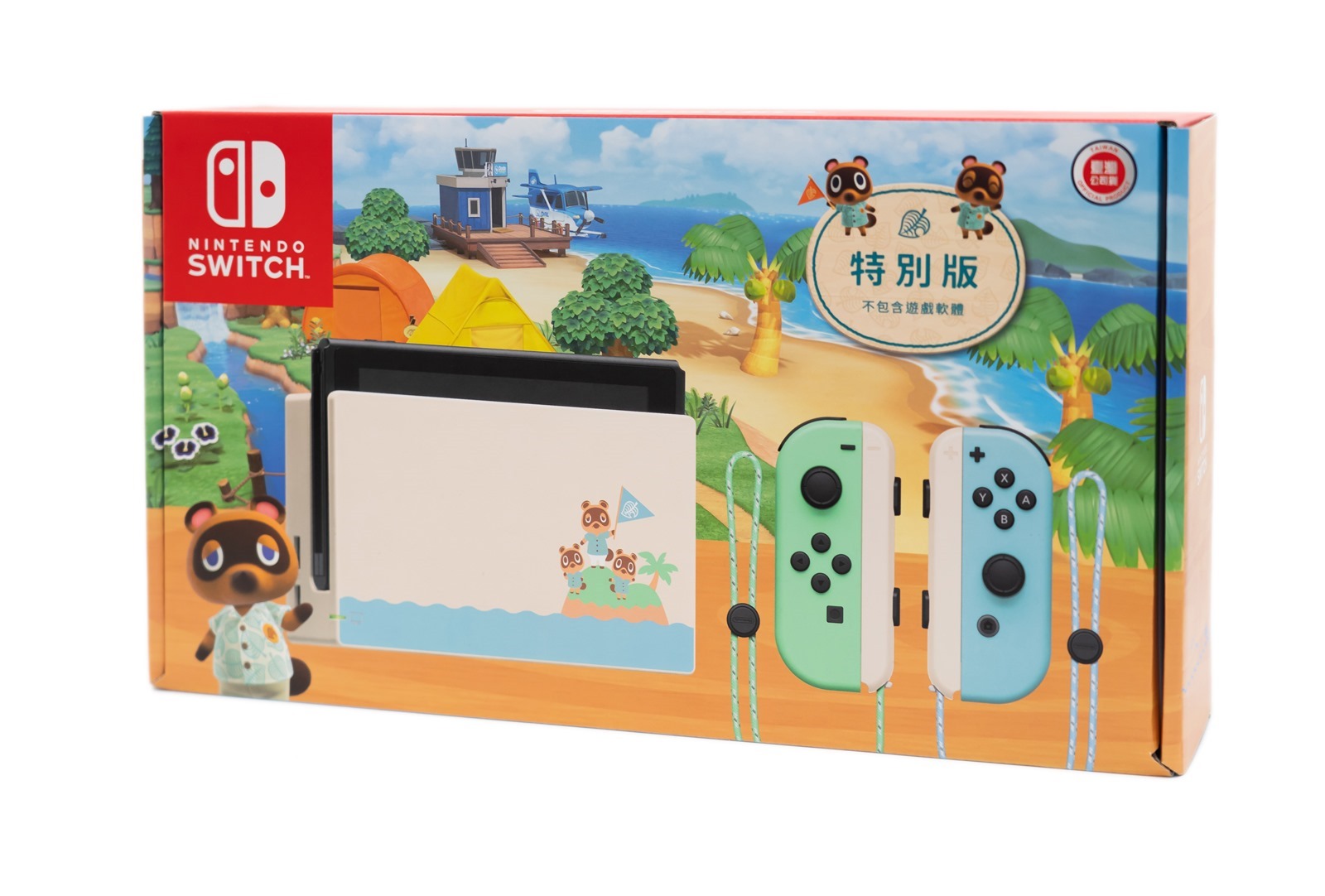 開箱啦！『集合啦！動物森友會』特仕 Nintendo Switch 主機有夠可愛！動物之森特別主機 @3C 達人廖阿輝
