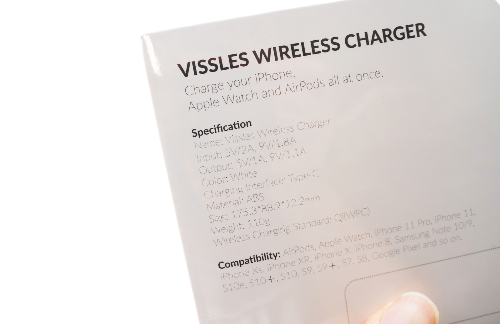 三合一 iPhone 無線充電盤只要千元！簡潔設計 VISSLESS 無線充電器 開箱分享 @3C 達人廖阿輝