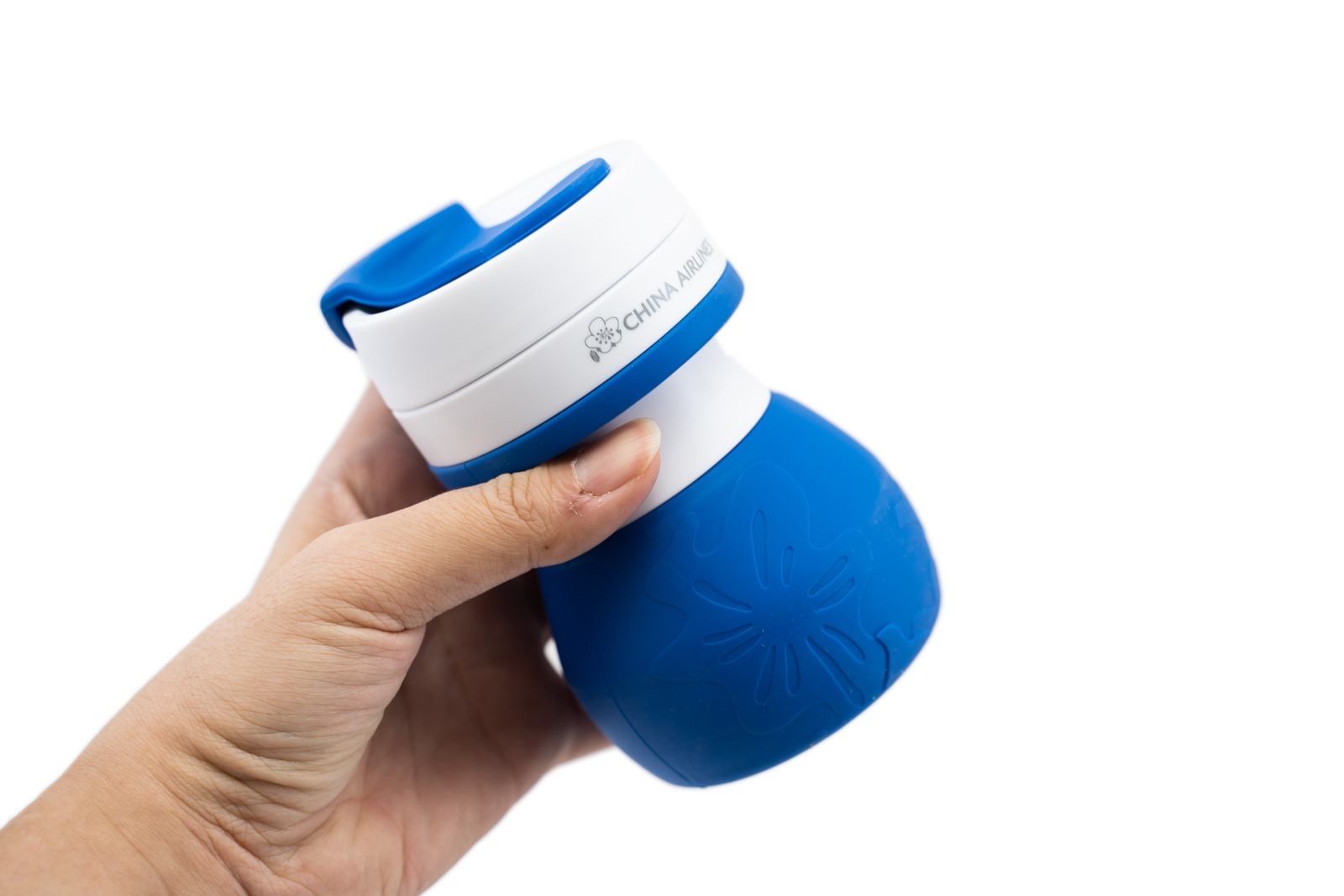 華航推出新款可上飛機杯「矽緻摺疊隨行杯」開箱分享！( China Airlines Foldable Platium Silicone cups set unboxing) @3C 達人廖阿輝
