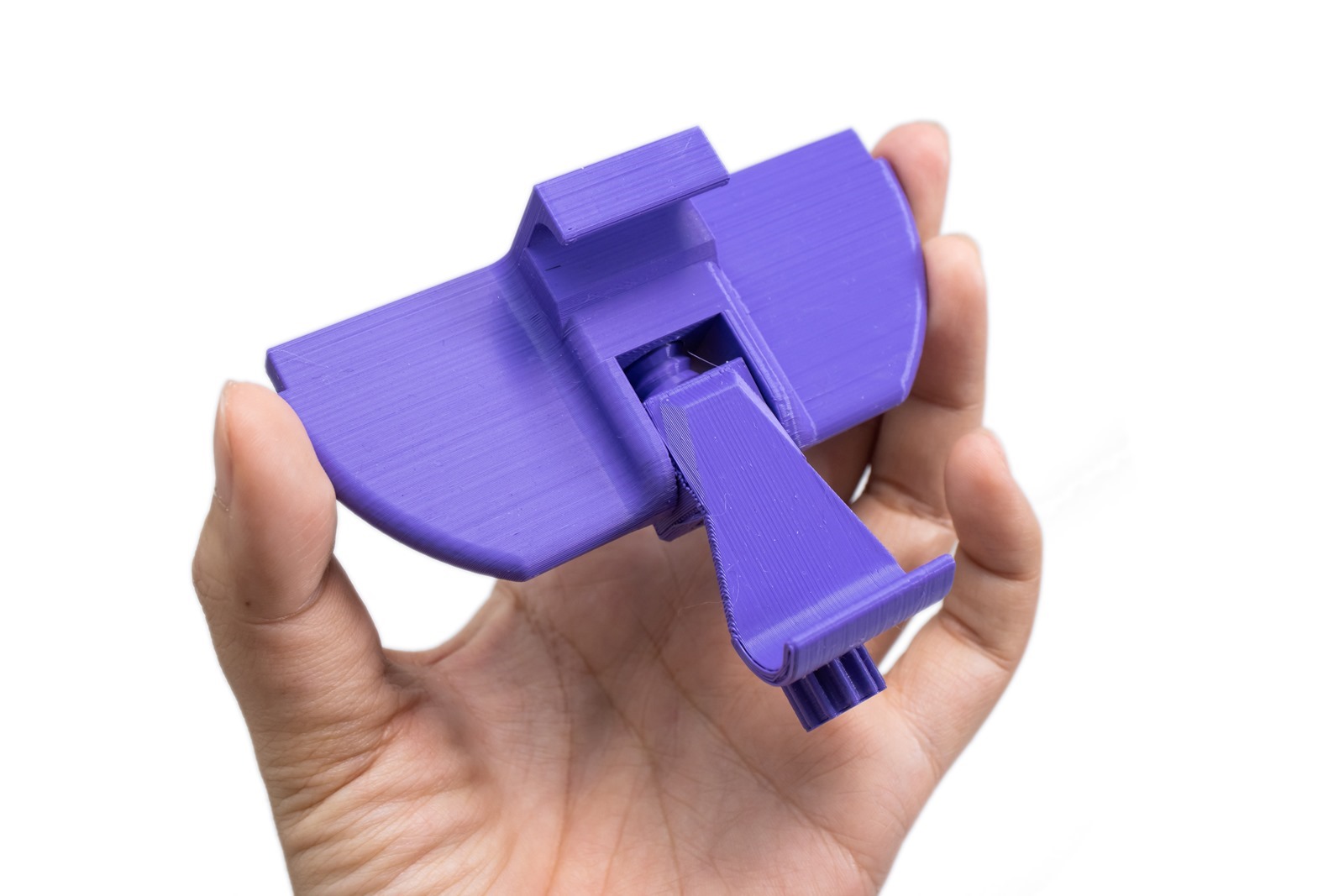 多功能3D列印機-XYZprinting新出的da Vinci Jr. Pro X+，使用ABS線材列印空拍機的遙控器手機連接配件
