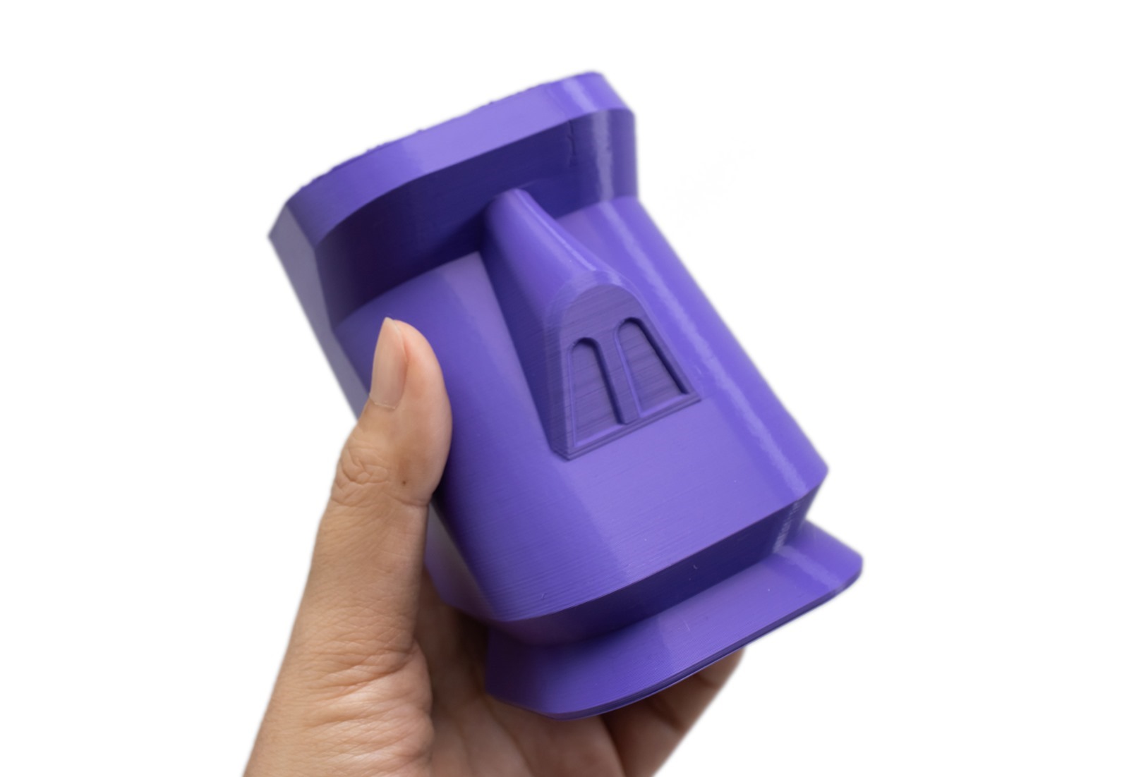XYZprinting多功能3D列印機-da Vinci Jr. Pro X+，設定0.2mm層高列印出摩艾筆筒