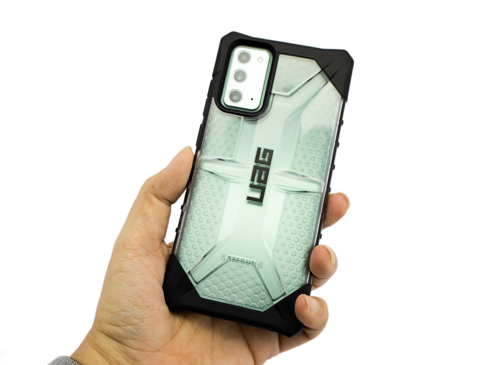 幫 Galaxy Note 20/20 Ultra 找保護殼？UAG 耐衝擊全透保護殼 / 頂級版耐衝擊保護殼 入手開箱分享 (PLASMA / PLYO / MONARCH) @3C 達人廖阿輝