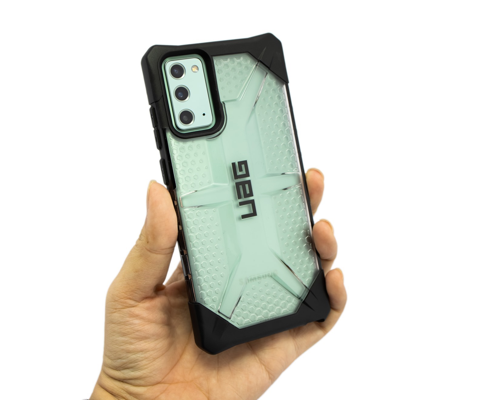 幫 Galaxy Note 20/20 Ultra 找保護殼？UAG 耐衝擊全透保護殼 / 頂級版耐衝擊保護殼 入手開箱分享 (PLASMA / PLYO / MONARCH) @3C 達人廖阿輝