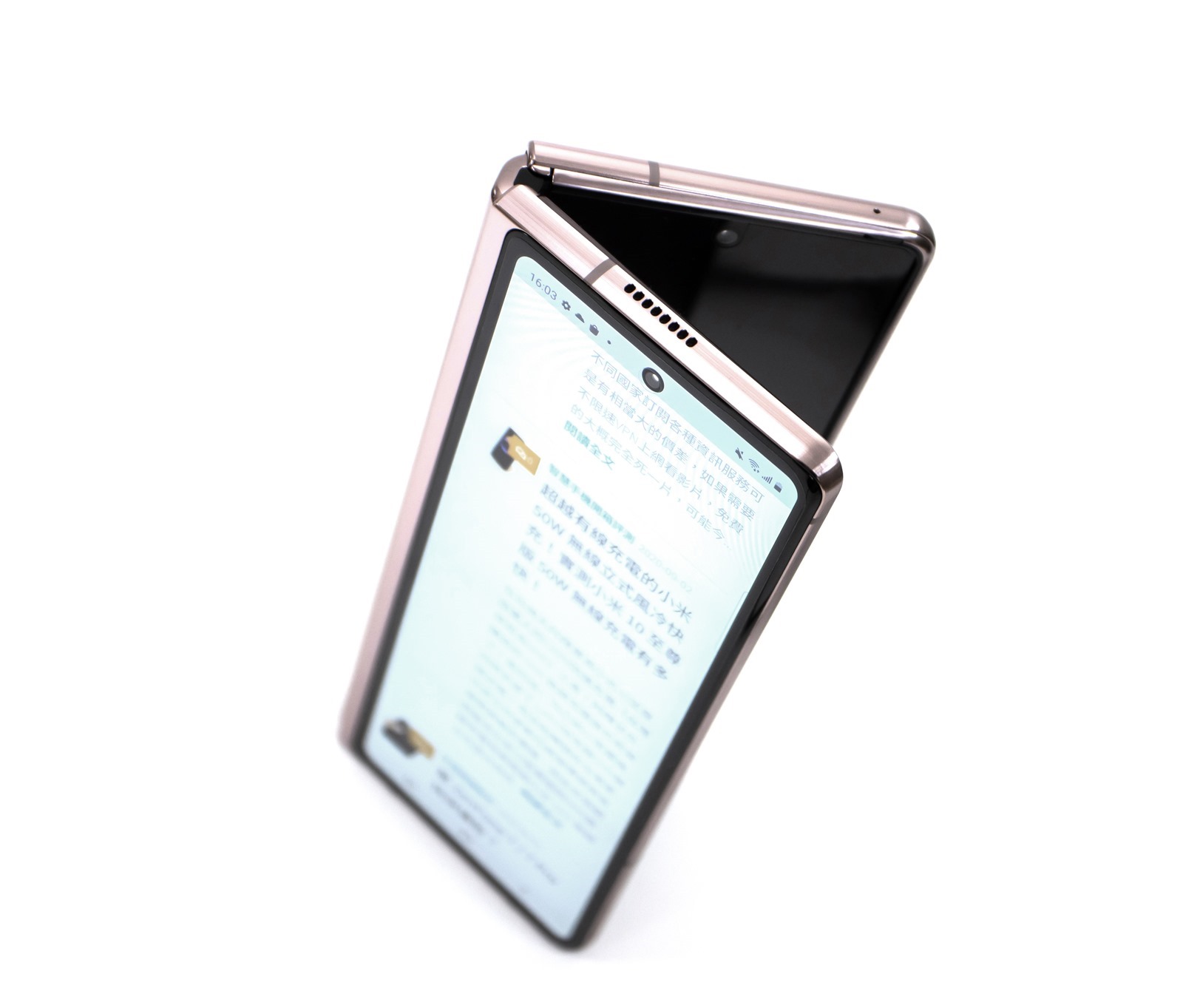 最想入手的新手機！像是未來回來的 Z Fold 2 簡單動手玩！沒有開箱的分享 @3C 達人廖阿輝
