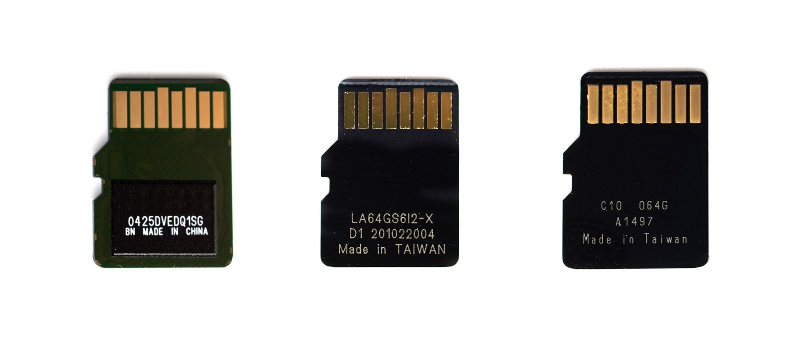 小容量記憶卡選擇 Sandisk 64GB / Patriot 64GB / KLEVV 64GB 速度簡測 @3C 達人廖阿輝
