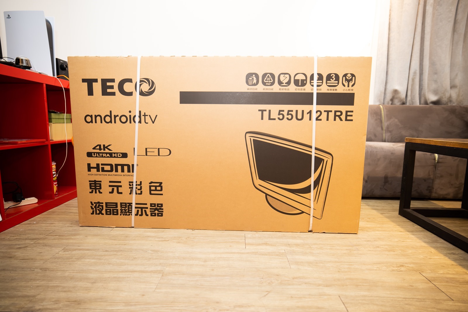 55 吋真 4K Android 液晶智慧顯示器最佳選擇，TECO 東元 TL55U12TRE 開箱 @3C 達人廖阿輝