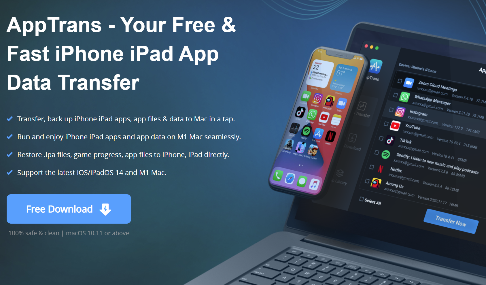 免費軟體 AppTrans 可以讓 iOS App 與資料直接在 M1 Mac 執行！ @3C 達人廖阿輝