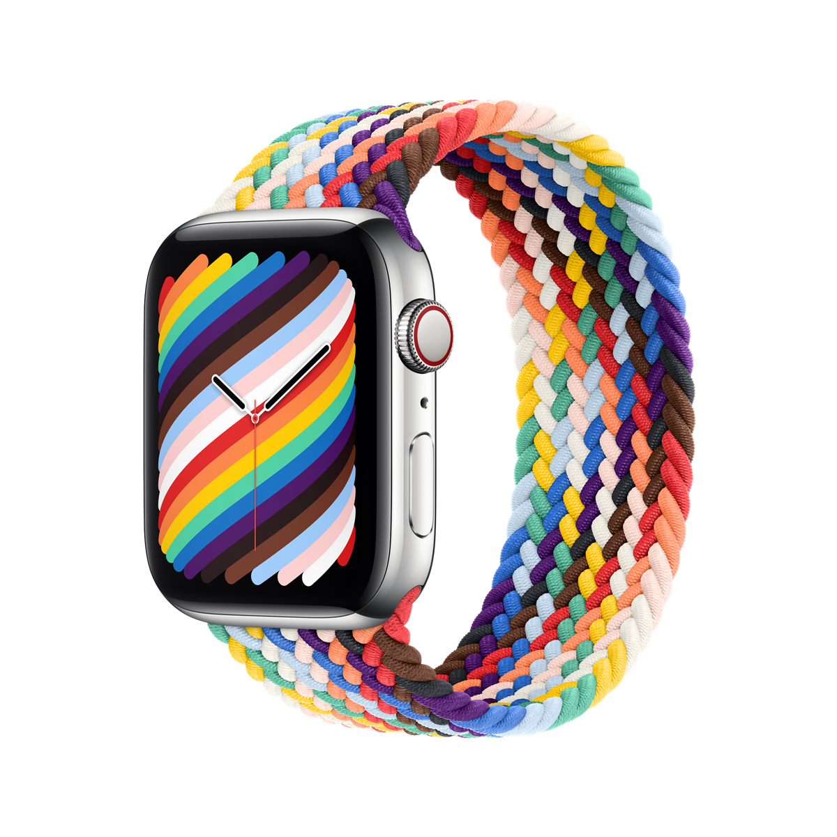 彩虹版單圈編織錶帶來了！Apple Watch 彩虹版錶帶頌揚與支持多元的 LGBTQ+ 運動 全新的編織單圈錶環，呈現出 LGBTQ+ 社群的廣度和經歷 @3C 達人廖阿輝