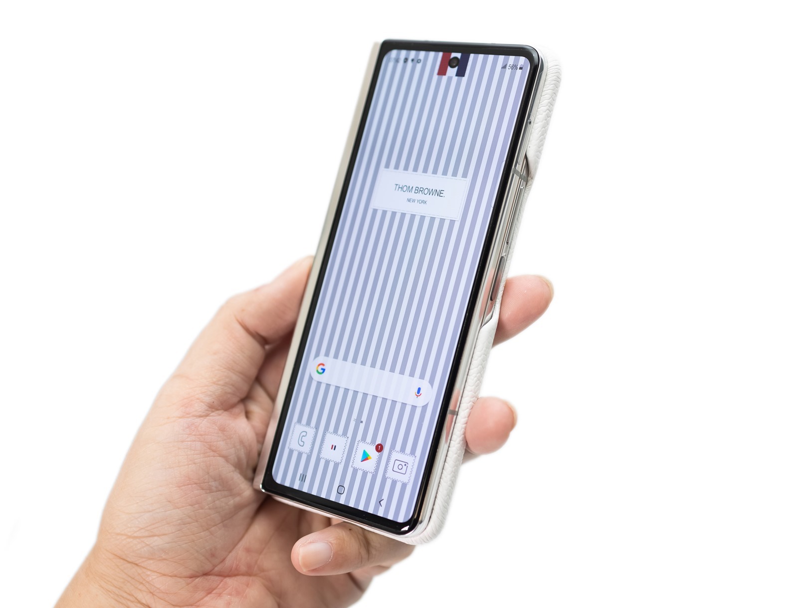 時尚旗艦！Samsung Galaxy Z Fold 3 Thom Browne (TB) 限量版開箱動手玩 @3C 達人廖阿輝