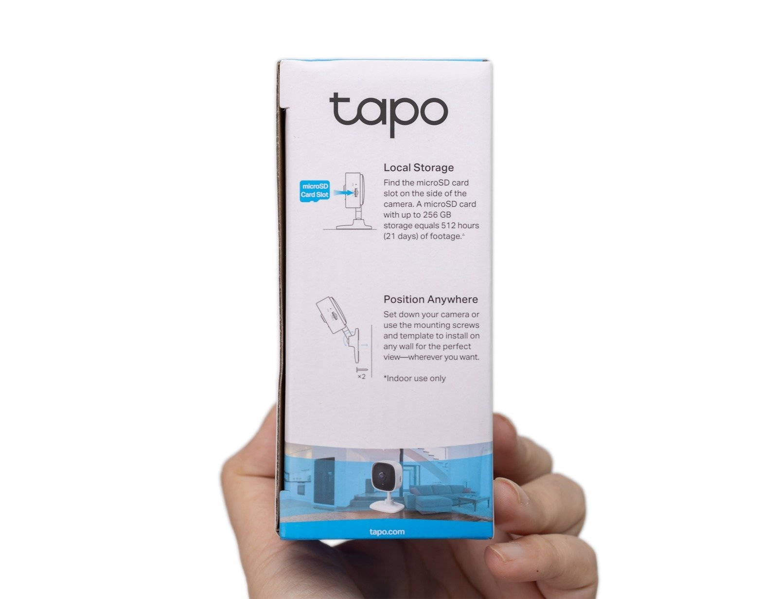網路攝影機開箱：TP-Link Tapo C110包裝介紹