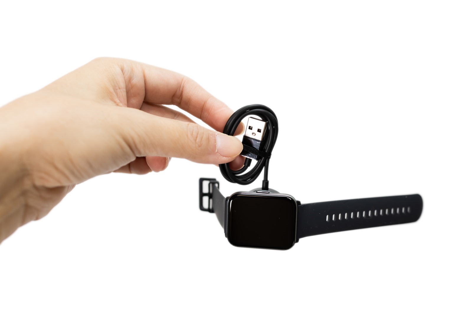 21 天超長待機、百種運動模式、支援血氧心率偵測，輕薄順暢大螢幕 HeyPlus 黑加智慧手錶開箱 @3C 達人廖阿輝