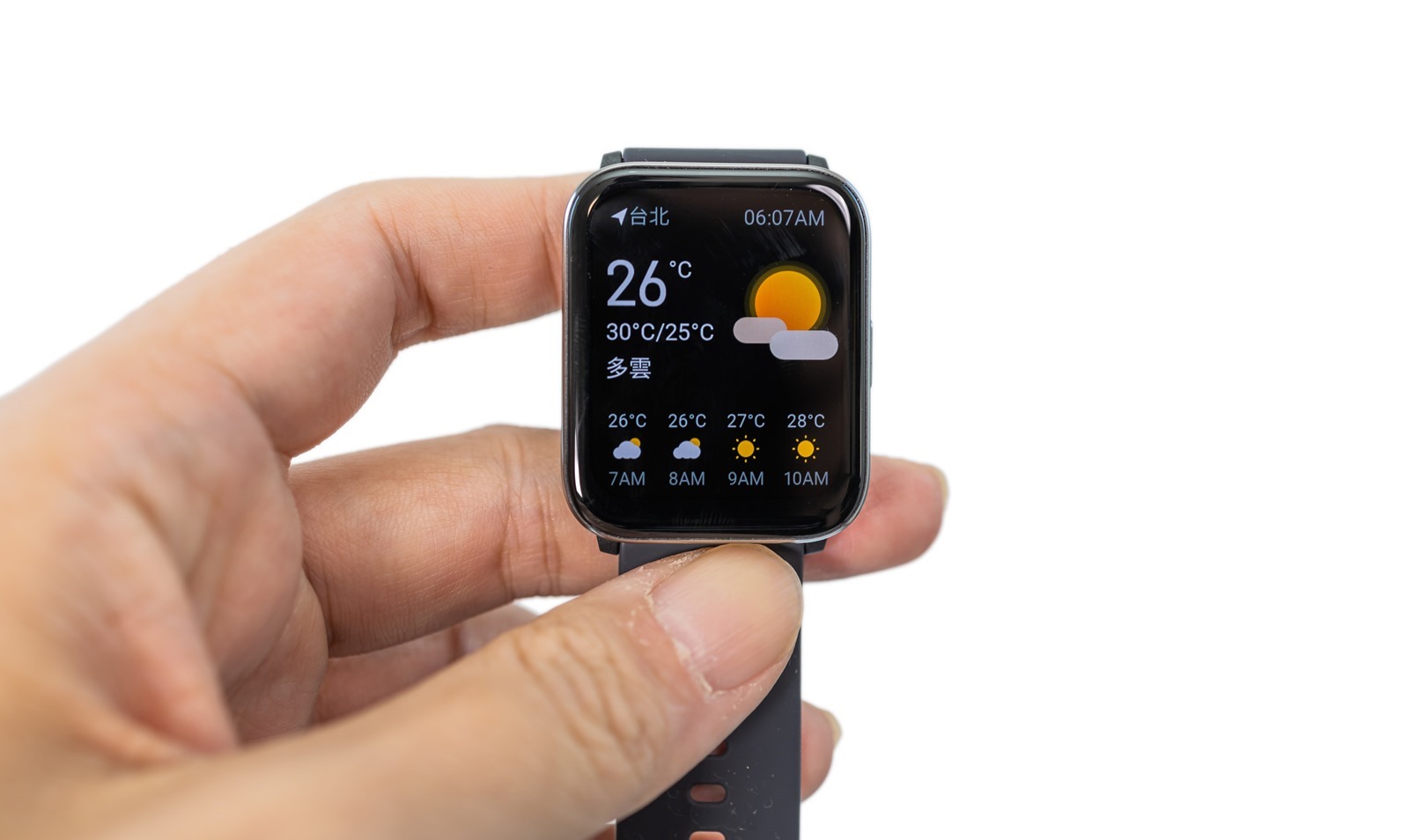 21 天超長待機、百種運動模式、支援血氧心率偵測，輕薄順暢大螢幕 HeyPlus 黑加智慧手錶開箱 @3C 達人廖阿輝