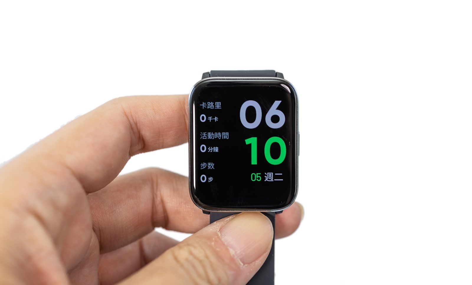 21 天超長待機、百種運動模式、支援血氧心率偵測，輕薄順暢大螢幕 HeyPlus 黑加智慧手錶開箱 @3C 達人廖阿輝