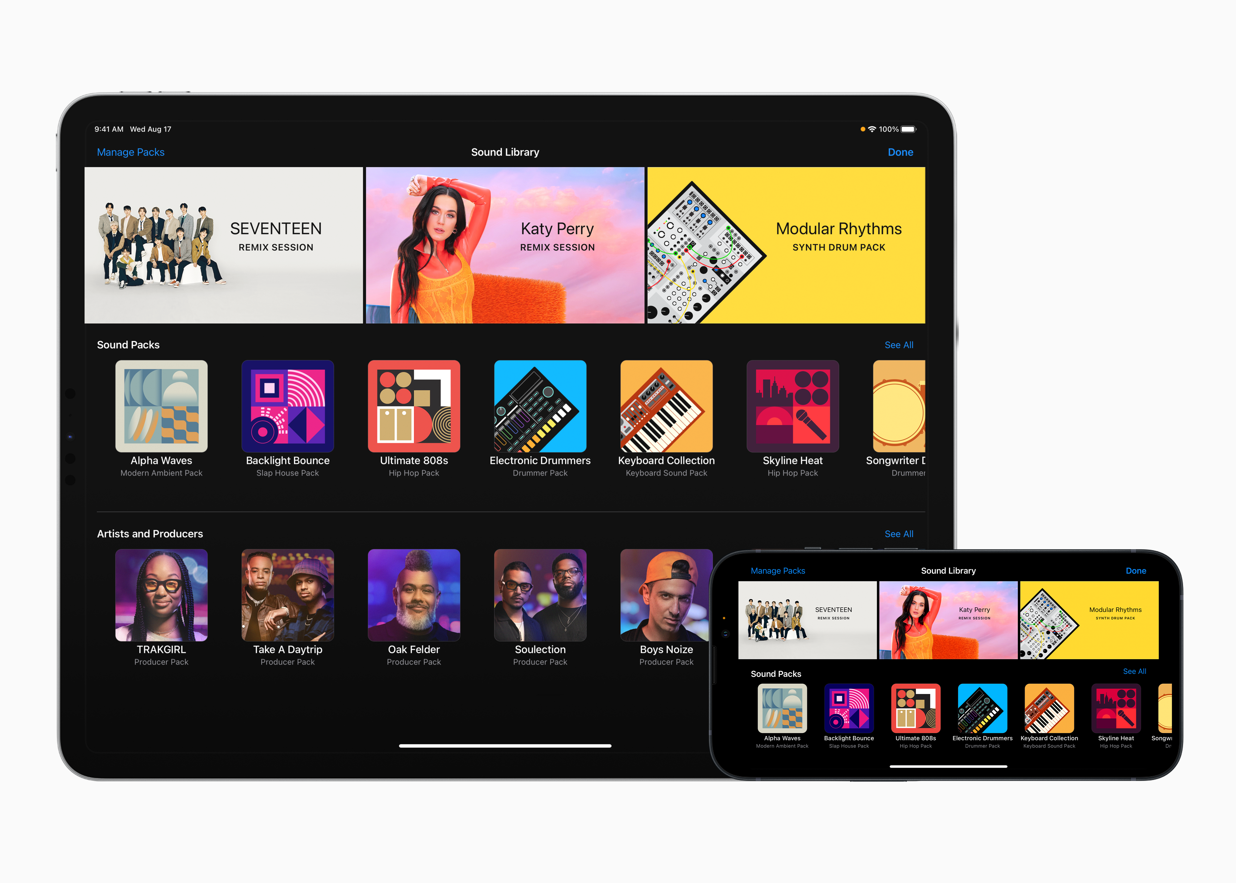 GarageBand 推出 Katy Perry 和 K-pop 天團 SEVENTEEN 的全新 app 內「混音課程」@3C 達人廖阿輝
