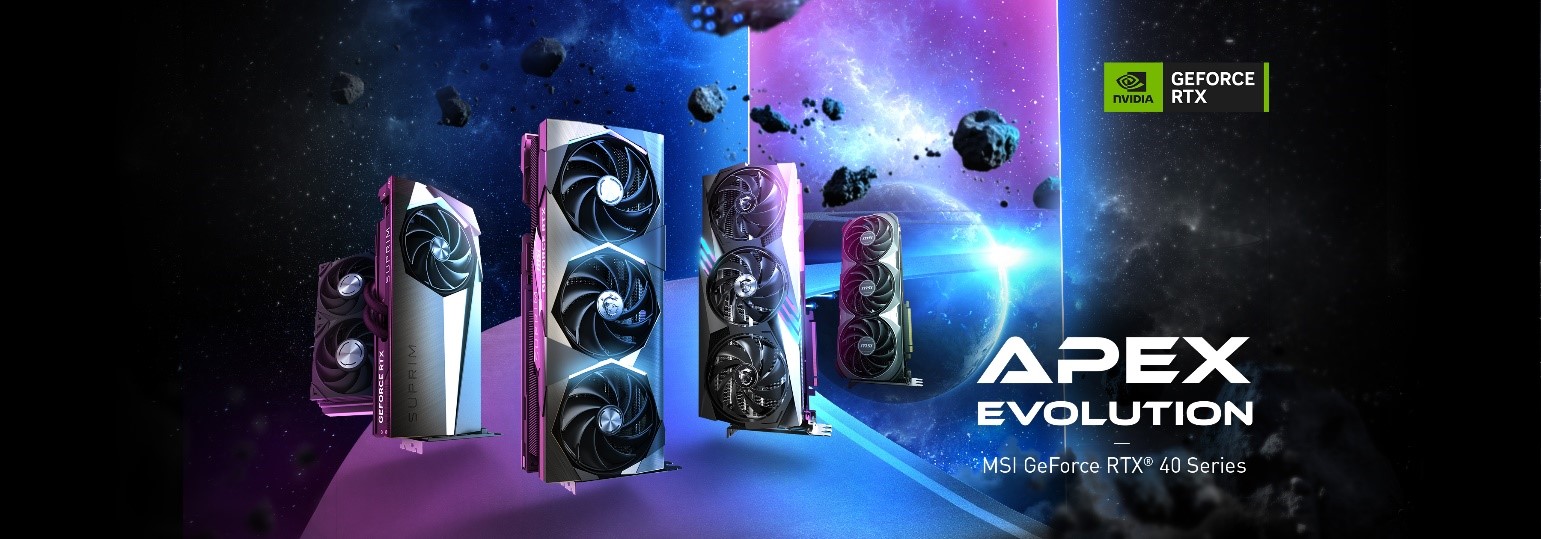 MSI 推出首款 NVIDIA® GeForce RTX® 40 系列顯示卡 @3C 達人廖阿輝