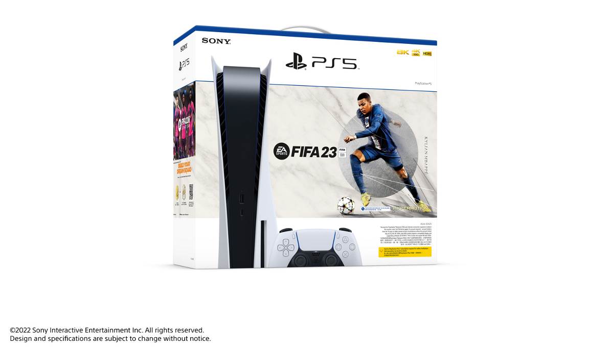 PlayStation®5 EA SPORTS™ FIFA 23 Bundle 9 月 30 日推出 建議零售價新台幣 19,380 元 @3C 達人廖阿輝
