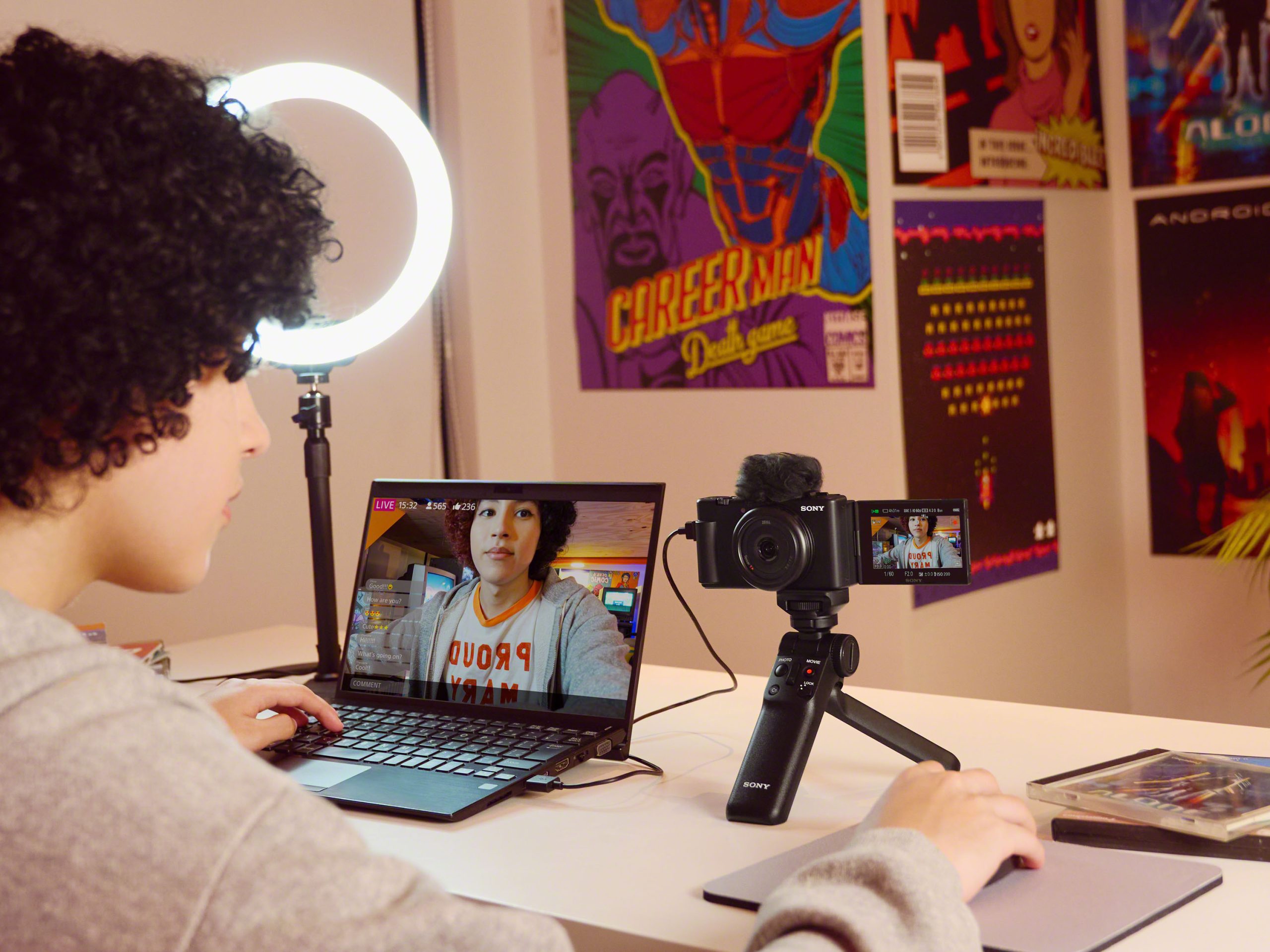 激發 Vlogging 影像創作樂趣 Sony ZV-1F 就要玩出個名堂！ @3C 達人廖阿輝