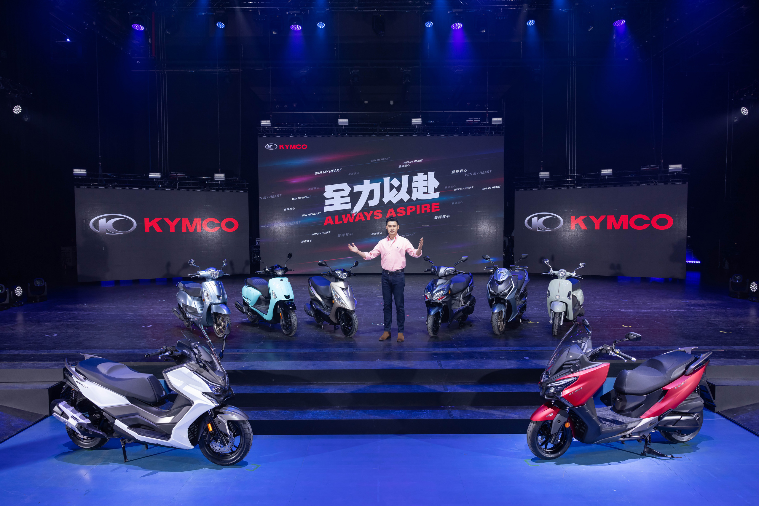 KYMCO 八款新車齊發 全方位佈局滿足消費者 明星代言人 x 四大專業職人 相挺 KYMCO「全力以赴」@3C 達人廖阿輝