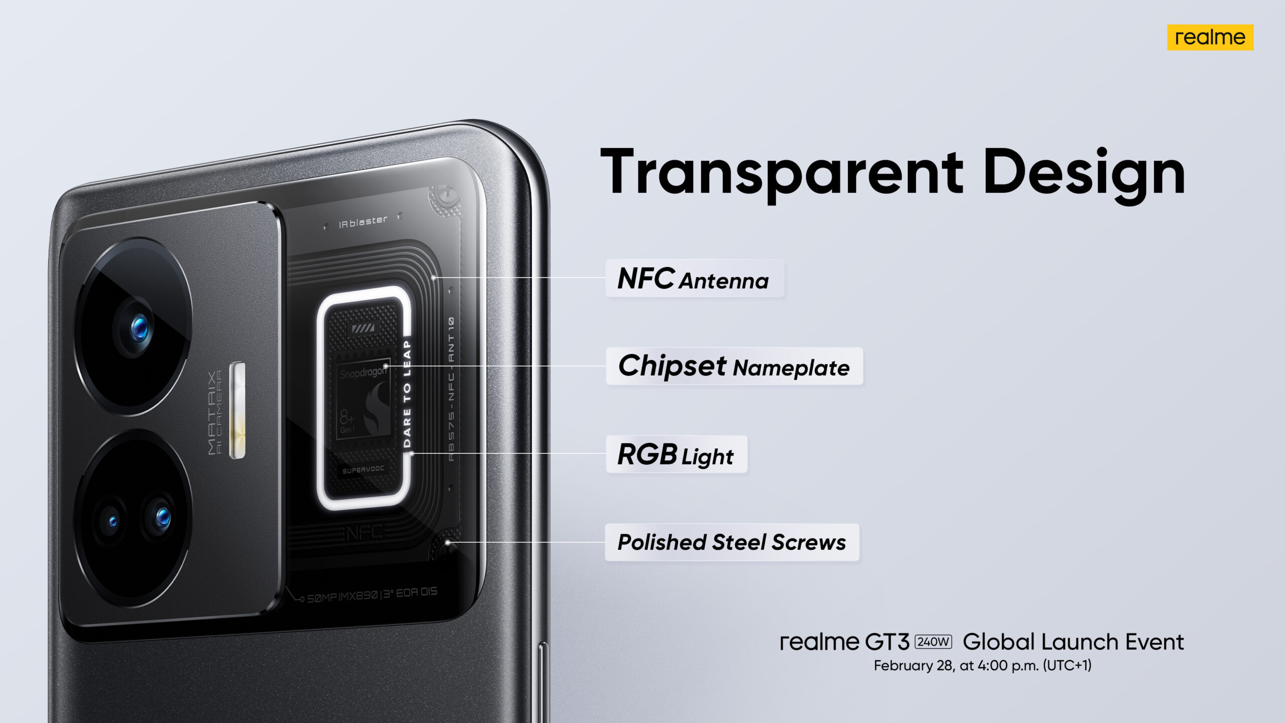 realme 推出搭載商用市場最快 240W SUPERVOOC 飆速秒充的 realme GT3 @3C 達人廖阿輝