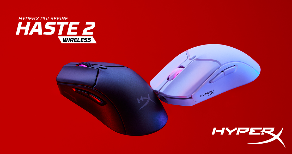HyperX 推出新一代電競滑鼠 Pulsefire Haste 2 有線和無線版本 黑白兩款同步上市供玩家選擇 @3C 達人廖阿輝