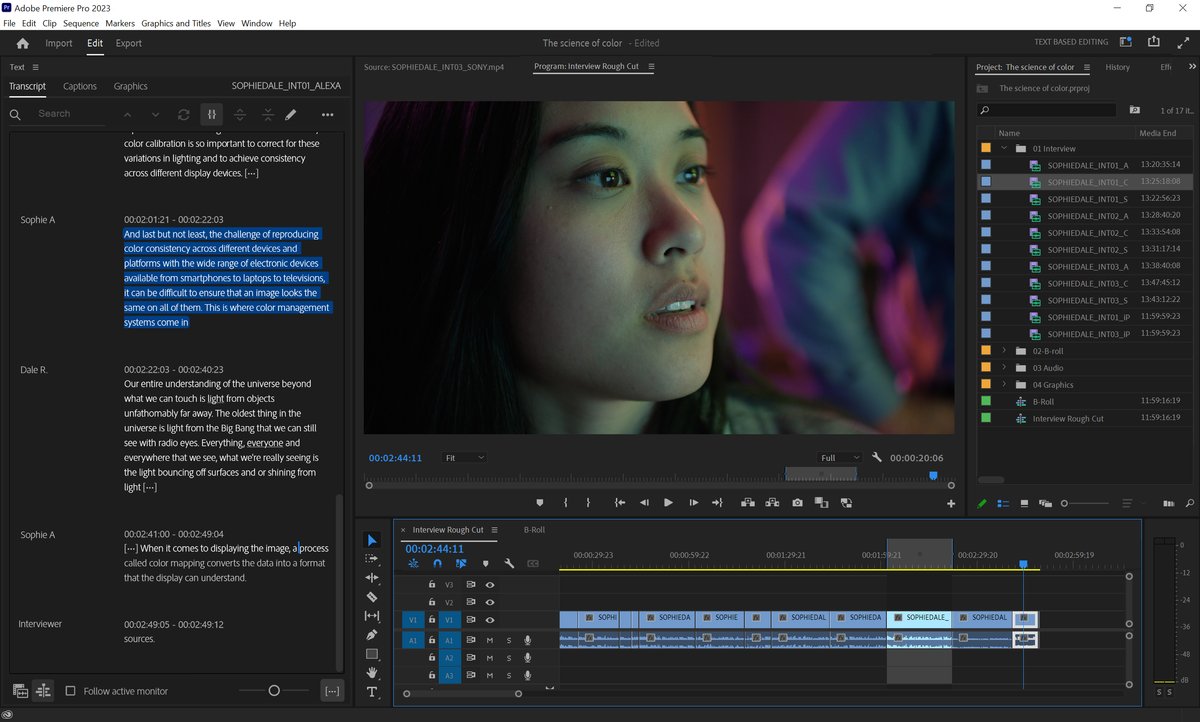 Adobe Premiere Pro 發佈人工智慧驅動的基於文本的影片剪輯工作流程 @3C 達人廖阿輝