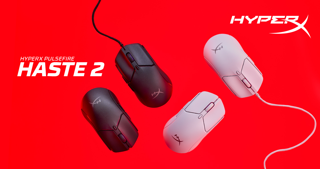 HyperX 推出新一代電競滑鼠 Pulsefire Haste 2 有線和無線版本 黑白兩款同步上市供玩家選擇 @3C 達人廖阿輝
