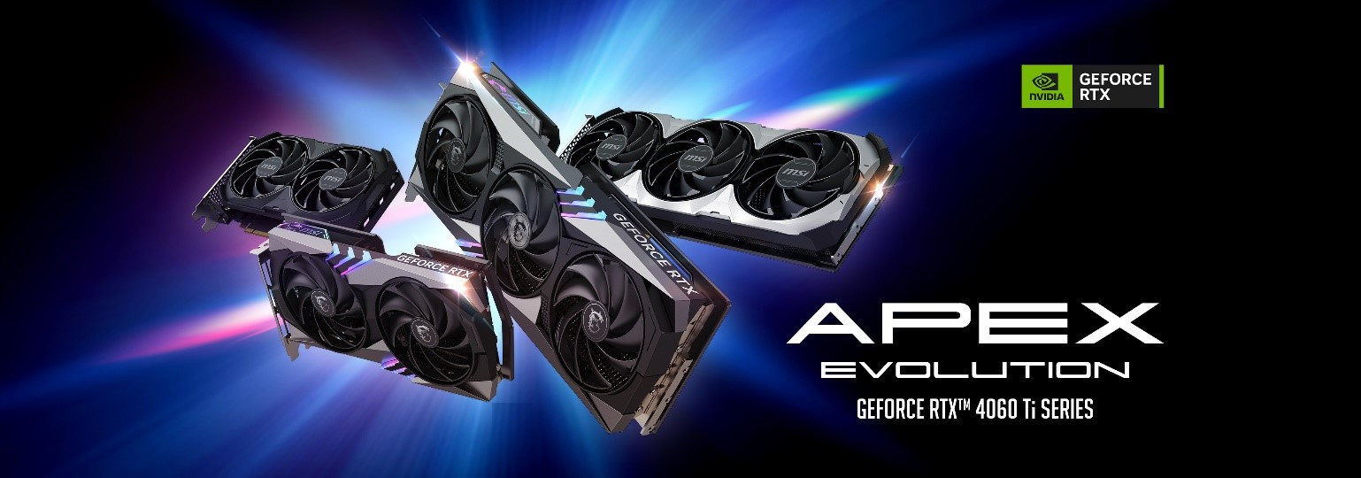 MSI 推出全新 NVIDIA® GeForce RTX™ 4060 系列顯示卡 @3C 達人廖阿輝