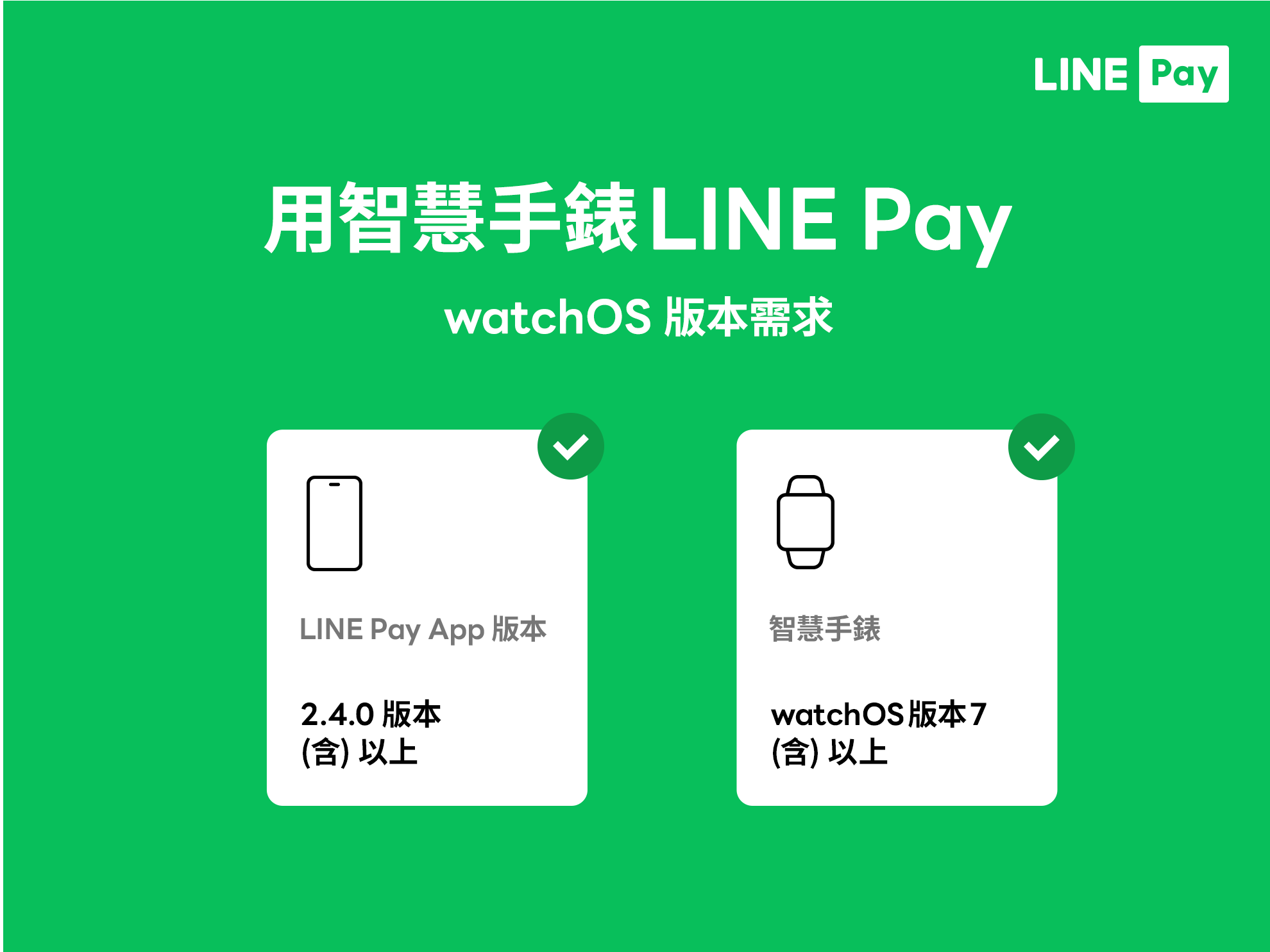 用智慧手錶支付免帶錢包  LINE Pay 正式支援 watchOS 及 Wear OS 雙系統 實現行動支付便利生活 @3C 達人廖阿輝