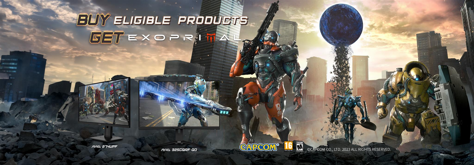 微星與 CAPCOM 攜手合作 打造前所未有的遊戲體驗 –《異域龍潮 Exoprimal》遊戲兌換活動! @3C 達人廖阿輝 微星與 CAPCOM 攜手合作 打造前所未有的遊戲體驗 –《異域龍潮 Exoprimal》遊戲兌換活動! @3C 達人廖阿輝