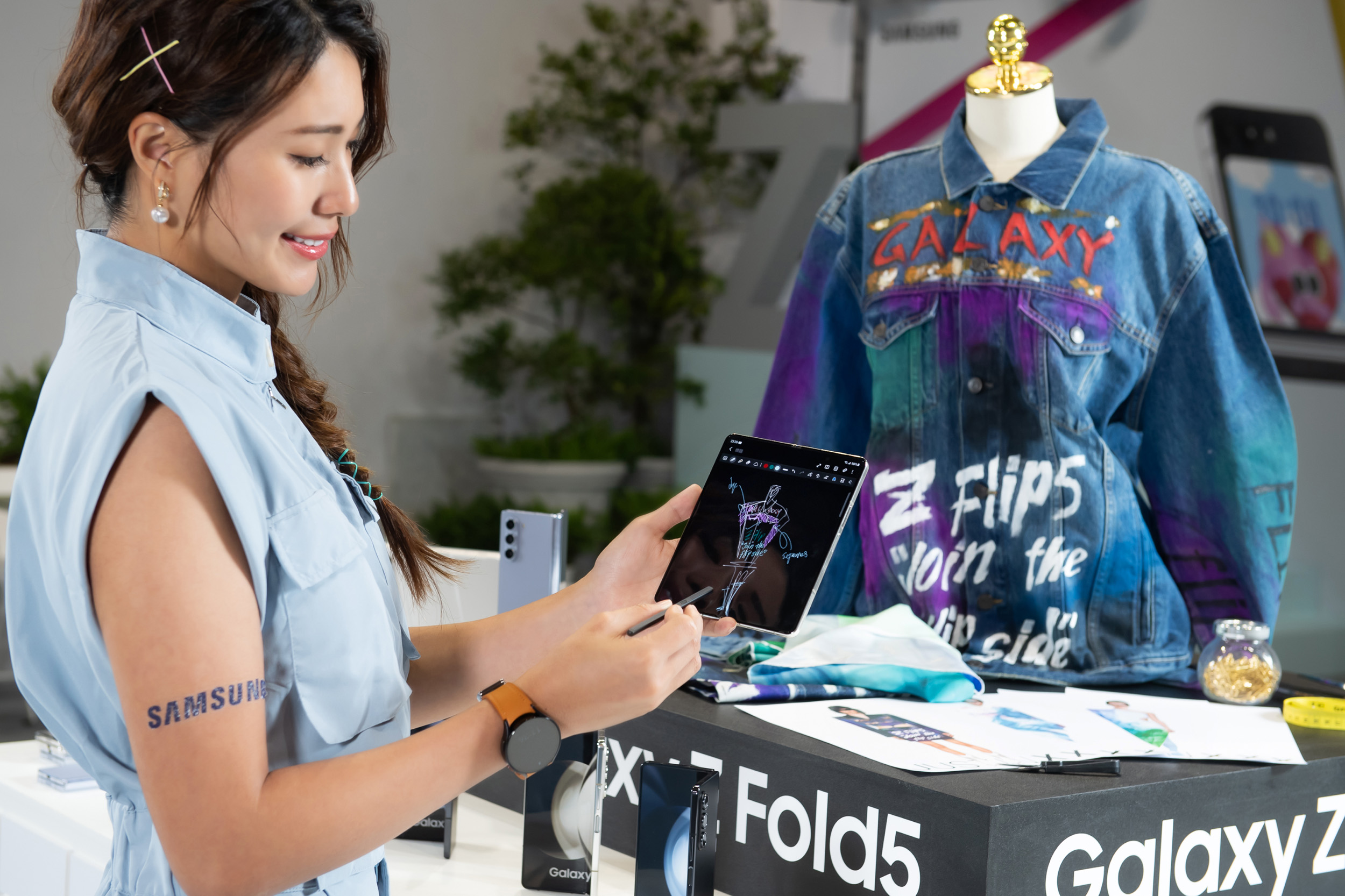 Galaxy Z Fold5｜Z Flip5 新一代摺疊旗艦 時尚登台 @3C 達人廖阿輝