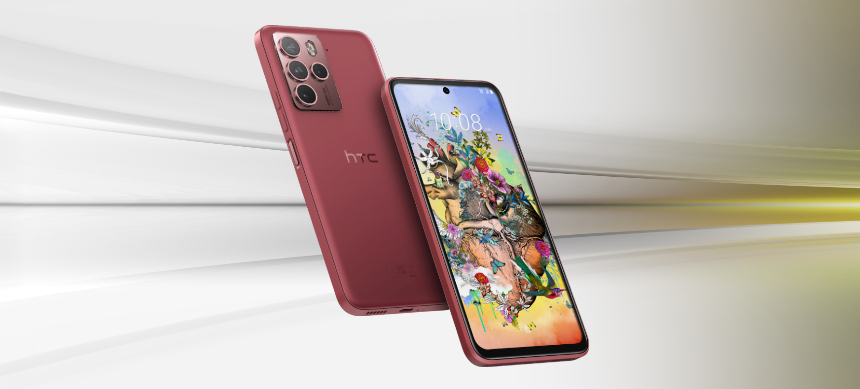 HTC U23 pro 系列再添新色「迷霧紅」氣派登場 搭配指定資費方案 手機 0 元開心帶回家 @3C 達人廖阿輝